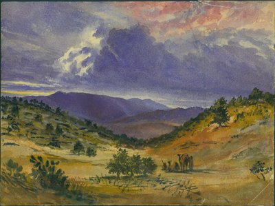 Mount Carmel by Claude Conder